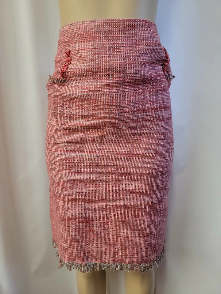 Falda Rosa Calypso By Christiane Celle Colorido Twees Pencol Talla S #CB4 Foto 1 de 4