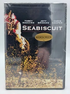 New and Sealed Seabiscuit (DVD, 2003) Jeff Bridges, Tobey Maguire, Chris Cooper - Picture 1 of 6