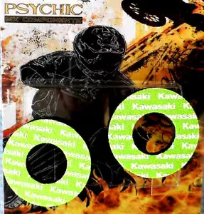 MANUBRIO PSYCHIC MX GRIP CIAMBELLE VERDE KAWASAKI KX85 KX125 KX250 KXF250 KXF450 - Foto 1 di 1