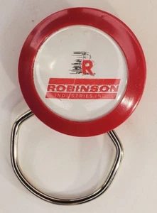 Vintage Robinson Industries Zelienople PA Lakeland FL Advertising Keychain - Picture 1 of 3