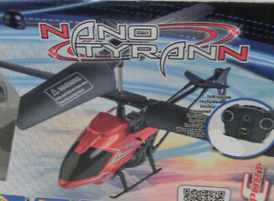 Carson Modelo Deportivo Nano Tirano RC Principiantes Helicóptero RTF Heli