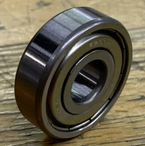 Nuevo rodamiento de bolas de una fila 6200Z NSK 10x30x9 mm - Imagen 1 de 2