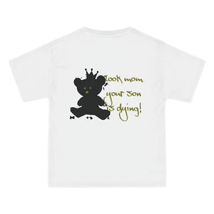 Loose Fit Baggy Tee Men's Hip Hop Streetwear for Summer Casual Style  - Picture 1 of 5