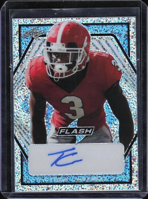 2021 Leaf Flash Auto RC /35 #PA-TC1 Tyson Campbell Platinum Blue - Image 1 of 2