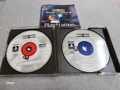 Command & Conquer Retaliation PS1 original USED - Image 1 of 3