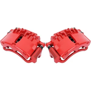 2x Front Brake Calipers For 1999-2002 Ford Mustang Base GT With Bracket Kit - Picture 1 of 1