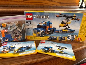 Retired! 3 in 1 - LEGO CREATOR: Transport Truck - 5765 All pieces and box 