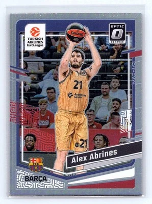 Alex Abrines 2023-24 Donruss Turkish Airlines EuroLeague #109 Optic Holo - Image 1 of 2