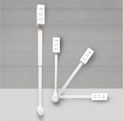 (NEW) Electrical Outlet Expander Power Socket Rotating Extender Sofas Nightstand - Image 1 of 4