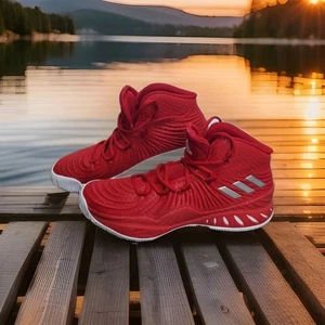 Adidas Crazy Explosive 2017 Hombres Talla 10 Rojo Zapatos de Baloncesto Escuela Universidad  - Imagen 1 de 11