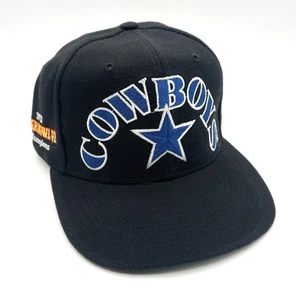 Vintage 90s Annco Dallas Cowboys NFL Super Bowl Champions Arch Snapback Wool Hat - Picture 1 of 10