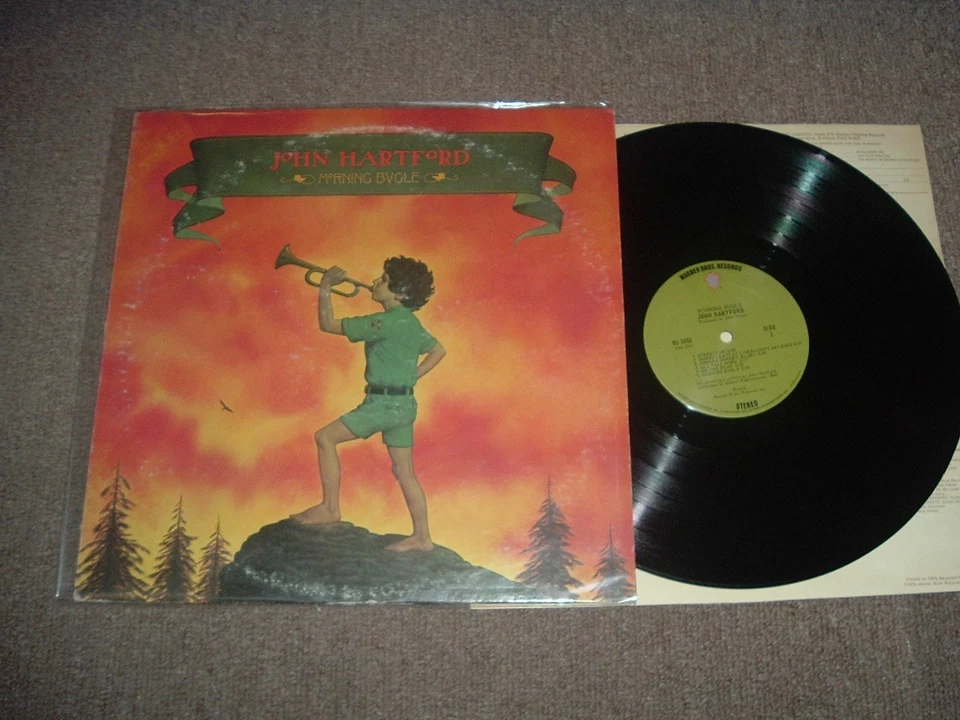 John Hartford - Morning Bugle 1972 LP Warner Bros. # 2651 VG+/EX - Image 1 of 1