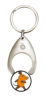 TRÖTSCH VERLAG GMBH, TRÖTSCH VERLAG GMBH & CO. KG Trötsch Die Maus Einkaufschip Maus Einkaufswagenchip Schlüsselanhänger KG 2021