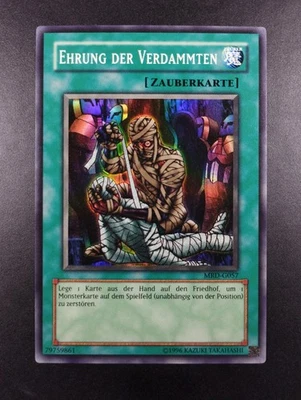 YUGIOH 2003 | TRIBUTE TO THE DOOMED | MRD-G057 | OLD PRINT | GERMAN | NM - MINT - Bild 1 von 4