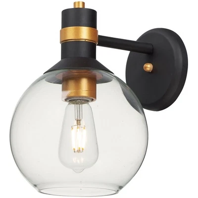 Maxim Lighting 10318CLBZGLD Cabina LED 11 pulgadas Bronce/Dorado Exterior Montaje en Pared Foto 1 de 4