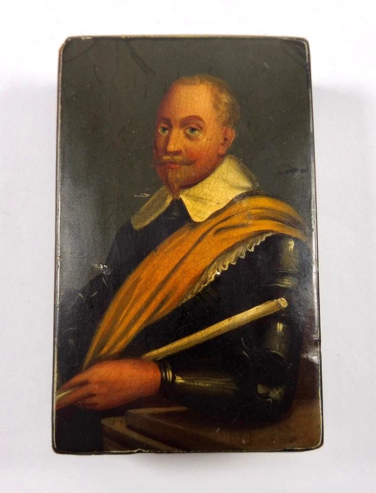 1850 TABAK SCHNUPF KAU TABATIERE GUSTAV ADOLPH STIFTUNGS VEREIN PROT. WILHELM IV - Bild 1 von 4