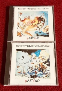 DIRE STRAITS Alchemy 2CD Set TARGT DISCS! WEST GERMANY RARE! - Picture 1 of 7