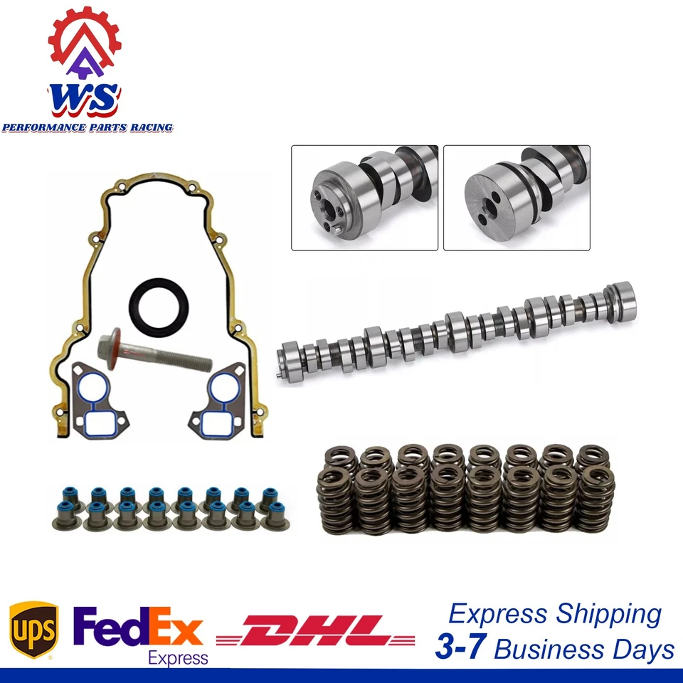 Truck Camshaft Kit NON AFM Stage 4 LS For Chevy GM 4.8L 5.3L 6.0L 6.2L 99-13 - Image 1 of 4