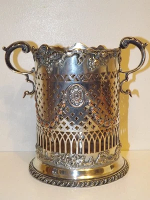 Victorian Sheffield Silver Plated Wine Bottle Stand - Image 1 of 4