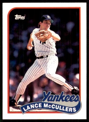 1989 Topps Traded Tiffany Glossy #77T Lance McCullers New York Yankees - Image 1 of 2
