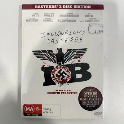 Inglourious Basterds (DVD 2009) R4 Basterds’ 2-Disc Edition Brand New & Sealed - image 1 of 2