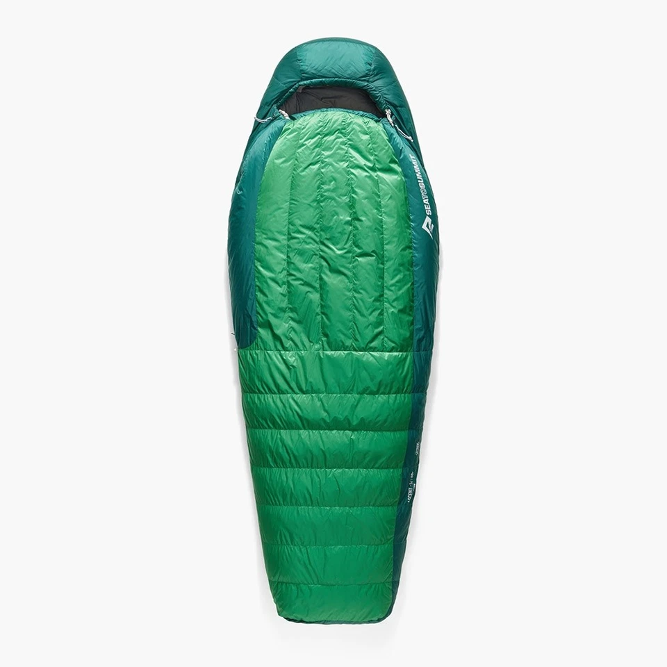 SEA TO SUMMIT Ascent Down Sleeping Bag -1C|30F in Green Long, Regular - image 1 of 1