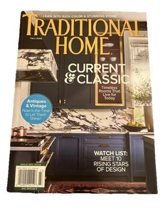 Traditional Home Decor Magazine NEW 2022 Antiques & VTG Fall Interior Design - Picture 1 of 3