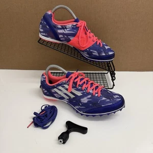 Adidas XCS Spikes Running Shoes Purple UK 7 - Picture 1 of 20