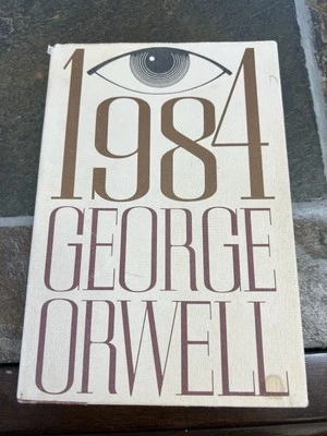 1984 by George Orwell (1977 Hardcover) RARE Harcourt Brace HBJ! HCDJ - Image 1 of 4