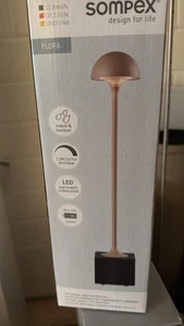 Sompex FLORA sand Akku-Tischleuchte nie benutzt, so gut wie NEU original Verp. - Bild 1 von 3