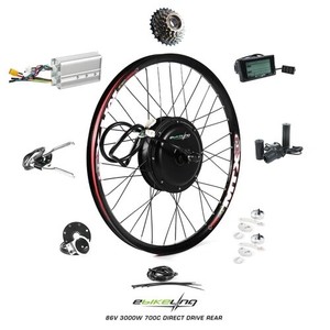 e-bike Conversion Kit 48V 500W front rear Gearless motor Wheel 20-29IN 40-50km//h