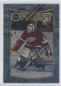 1994-95 Topps Finest Mike Vernon #36 HOF
