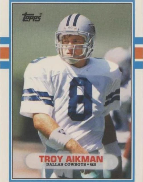 1989 Topps Traded Troy Aikman #70T