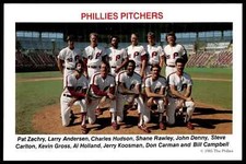 1985 Tastykake Philadelphia Phillies Oversized Shane Rawley Steve Carlton Jerry
