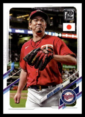 2021 Topps Japan Edition Kenta Maeda   207 Minnesota Twins - Image 1 of 2