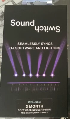Soundswitch Micro DMX Interface USB XLR Kabel Lichtsteuerung DJ Serato Software - Bild 1 von 2