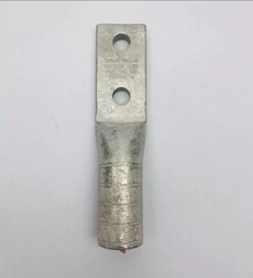 BURNDY YA34A3 COMPRESSION LUG 500 KCMIL 2 HOLE ½" - Image 1 of 2
