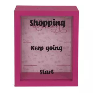 Shopping Fund New Money Saving Piggy Bank Money Box Plastic Girls Christmas Gift - Picture 1 of 4