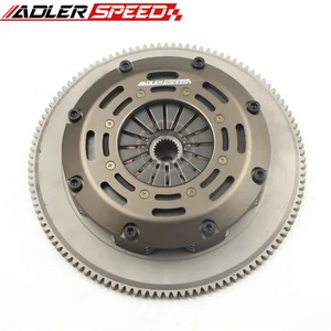 Racing Triple Disc Clutch Kit For Mitsubishi Lancer EVO 4 5 6 7 8 9 Standard WT - Picture 1 of 7