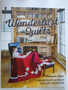 "Wanderlust Quilts" Quilting Book/Patterns - based on classic art & architecture - Picture 1 of 3