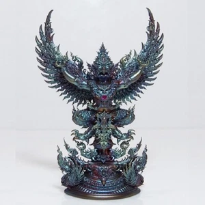 Thai Amulet GARUDA Phaya Krut Subanraj Statue 4.5” Wat HaiSok - Picture 1 of 16
