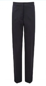 *Banner* Aspire Girls Black Slim-fit Trousers / Size Waist 32inch 31in Leg - Picture 1 of 1