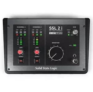 SSL SSL2 MKII 2-In/2-Out USB-C Audio Interface with SSL Production Pack - Picture 1 of 6