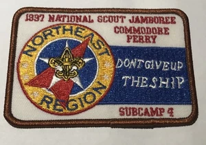 1997 National Jamboree Subcamp 4 Patch Mint MC1 - Picture 1 of 1