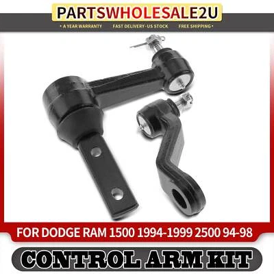 Brazo loco y brazo Pitman 2 piezas para Dodge Ram 1500 1994-1999 Ram 2500 1994-1998 tracción trasera Foto 1 de 4