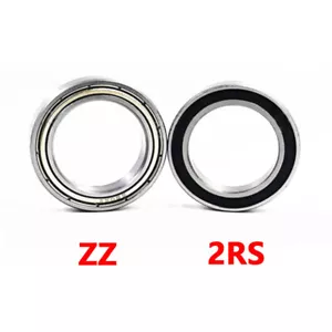 Super Thin Wall Sealed Bearings Deep Groove Ball Bearing RUBBER OR METAL SEALS - Picture 1 of 3