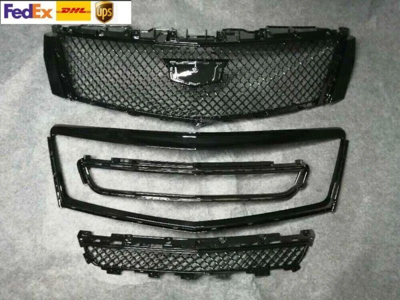 For Cadillac XTS 2013-2017 Radiator Front Upper + Lower Grilles With Outer Frame - Image 1 of 1