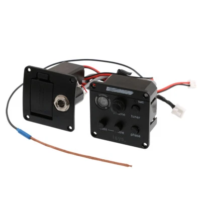 ISYS+ PICKUP CHITARRA ACUSTICA PREAMPLIFICATORI INTEGRATI EQ SET LYWS