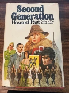 Second Generation by Howard Fast (Hardcover) 1978 - Picture 1 of 1