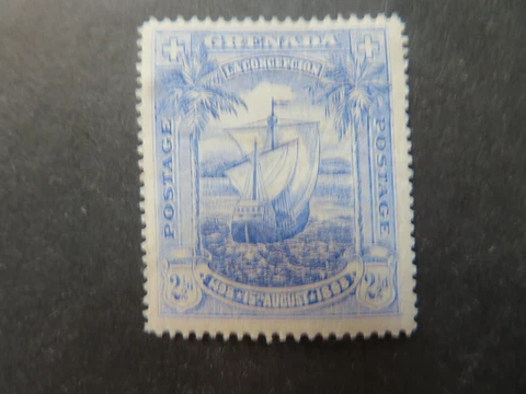 1898 Grenada 21/2d Ultramarine Discovery Stamp SG56 Mounted Mint Cover